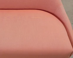 Adea Napoleon 2-sits soffa korall