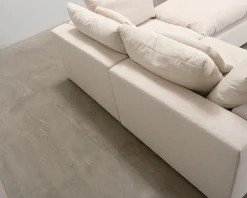 Aito Pilvi 2-sits divansoffa ljusbeige