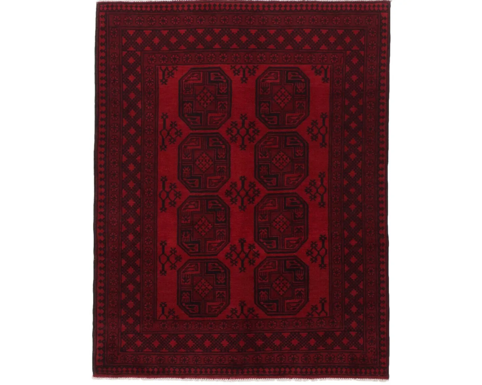 Aktscha orientalisk matta 151 x 194 cm