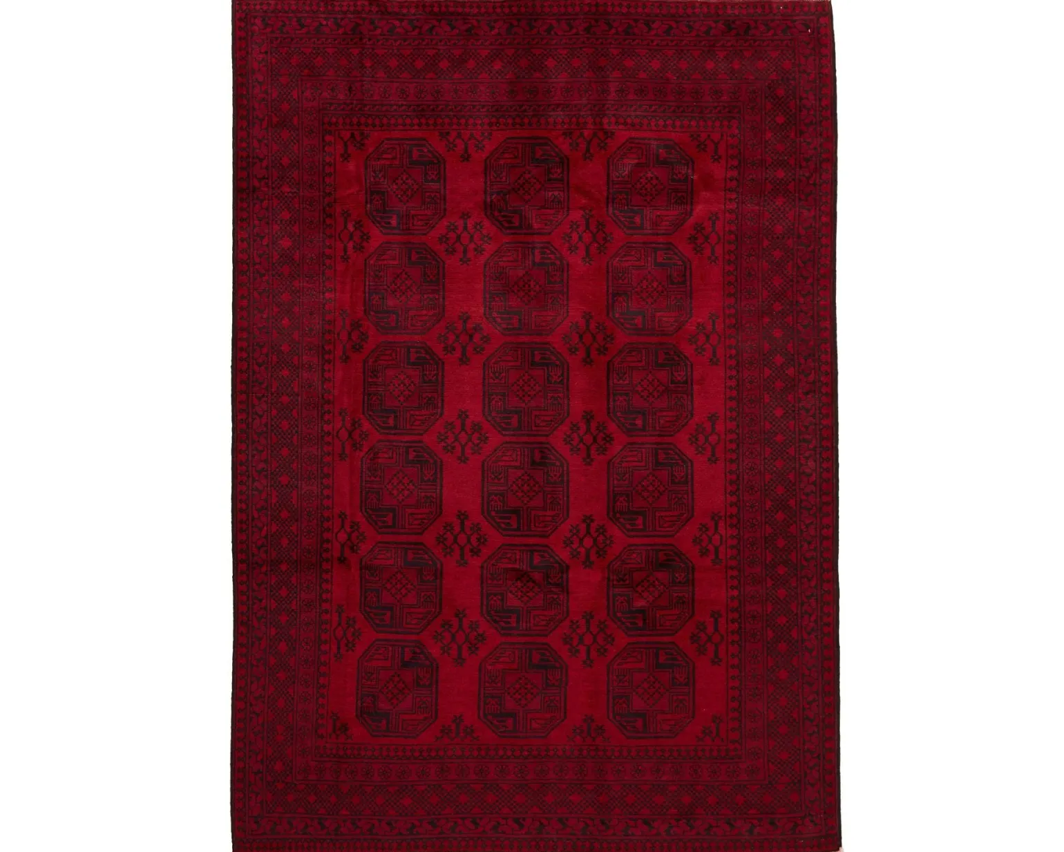Aktscha orientalisk matta 200 x 285 cm
