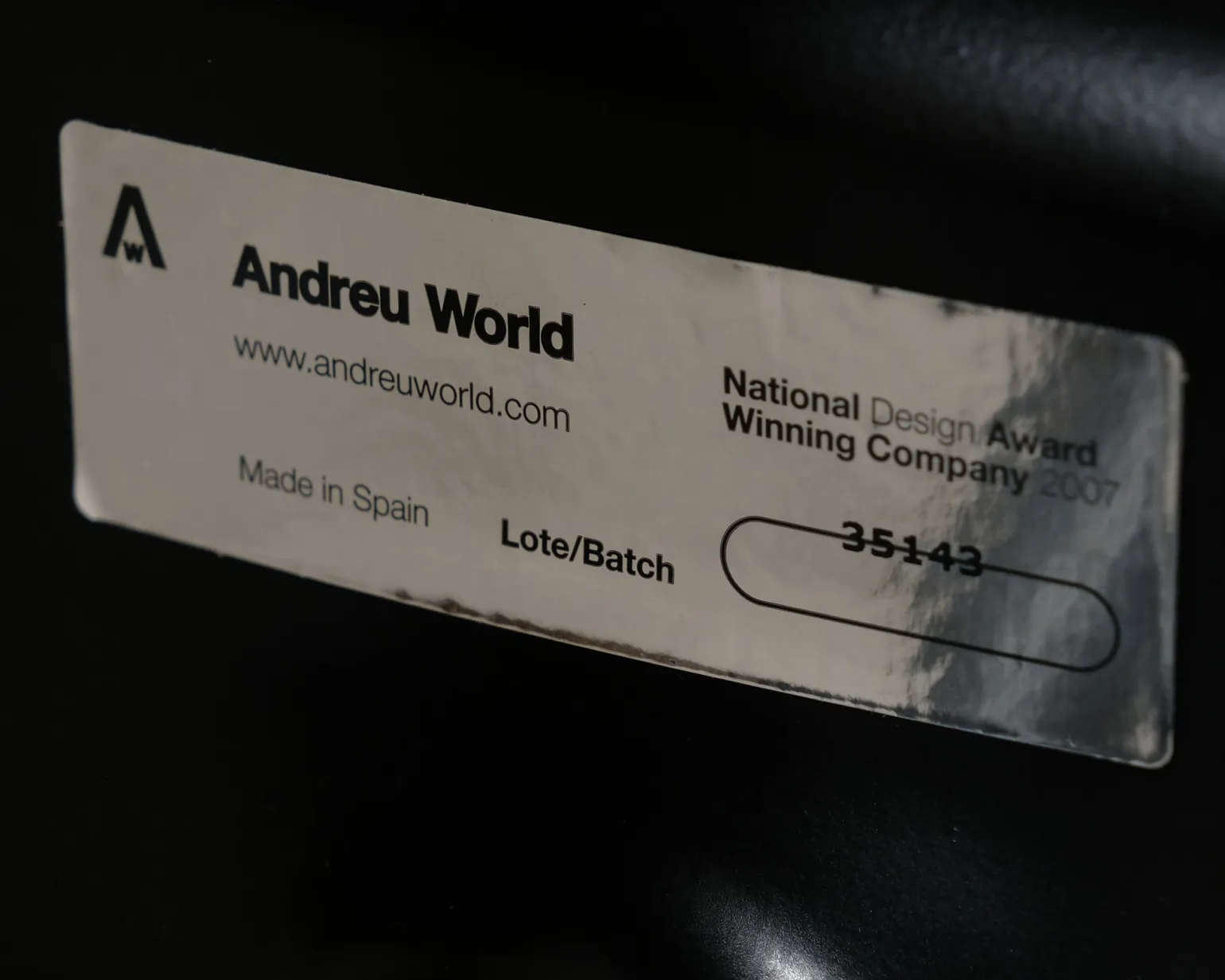 Andreu World Flex arbetsstol grå