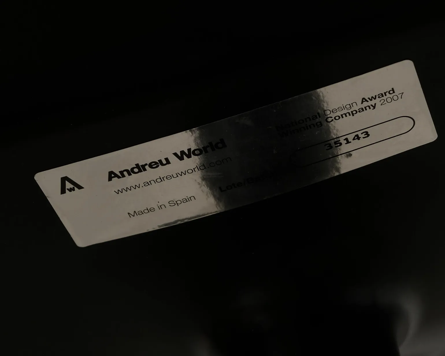 Andreu World Flex arbetsstol vinröd