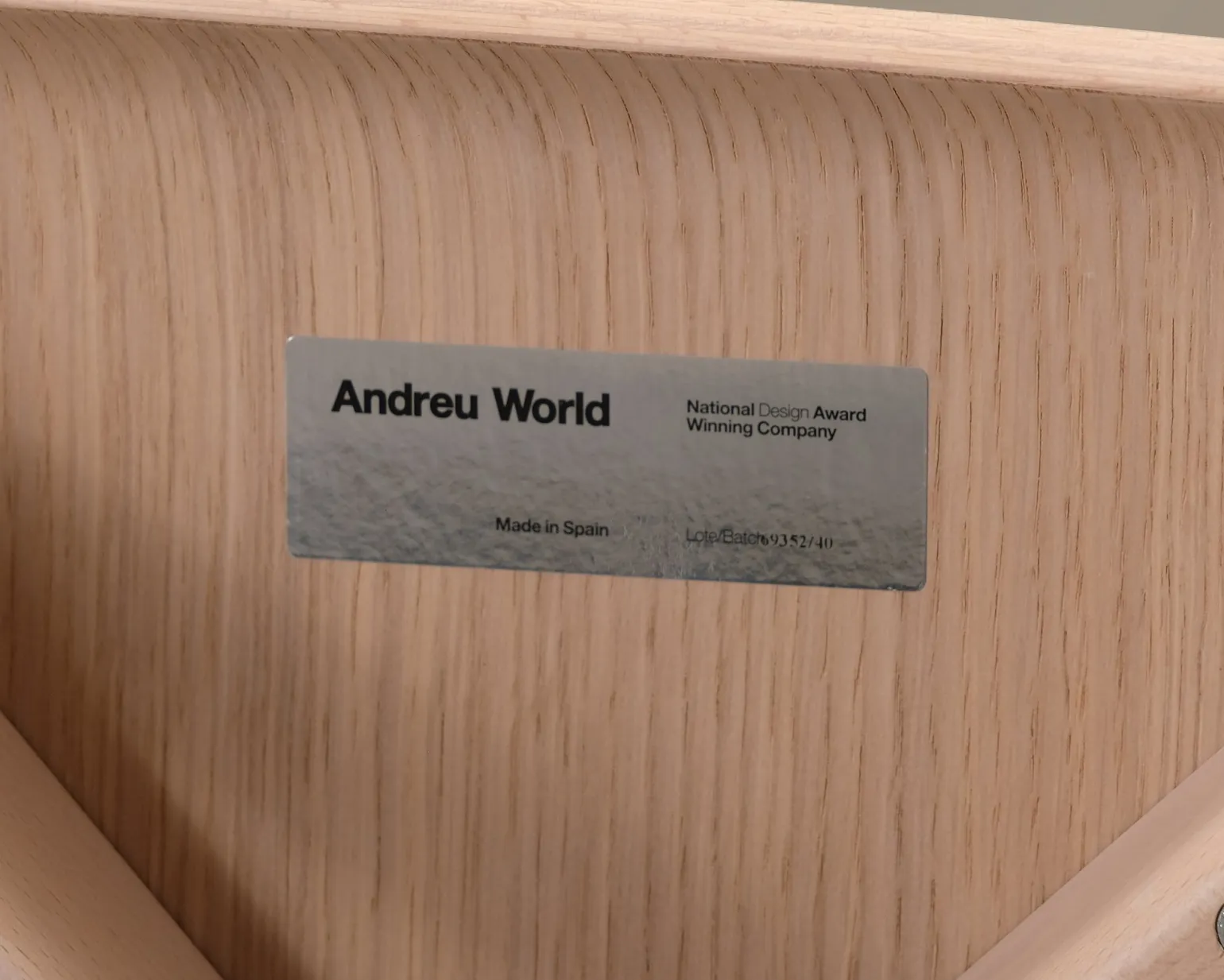 Andreu World Solo SI3022 stol bok