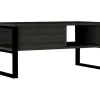 Antlerriver soffbord 100 cm svart