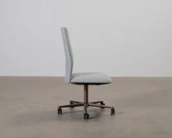 Arper Kinesit Met skrivbordstol grå / brun