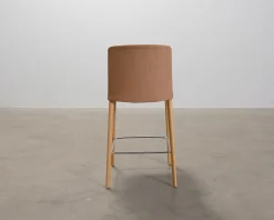 Arper Mixu barstol röd / brun