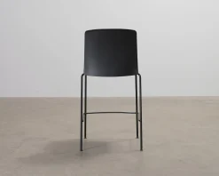 Arper Mixu barstol svart / orange