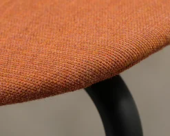 Arper Mixu barstol svart / orange