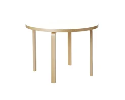 Artek 90A bord björk / vit