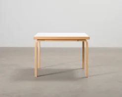 Artek barnbord 120 x 75 cm vit laminat
