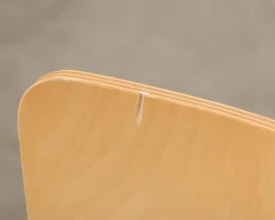 Artek N65 barnstol björk / vit laminat