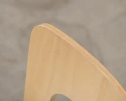 Artek N65 barnstol björk / vit laminat