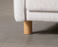 Artek 550 3-sits bäddsoffa ljusgrå / gul