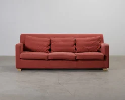 Artek 593 3-sits soffa röd