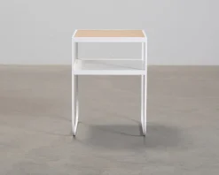Asplund Nati Tati sängbord vit / ek