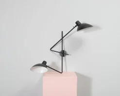 Astep VV Cinquanta Twin vägglampa svart