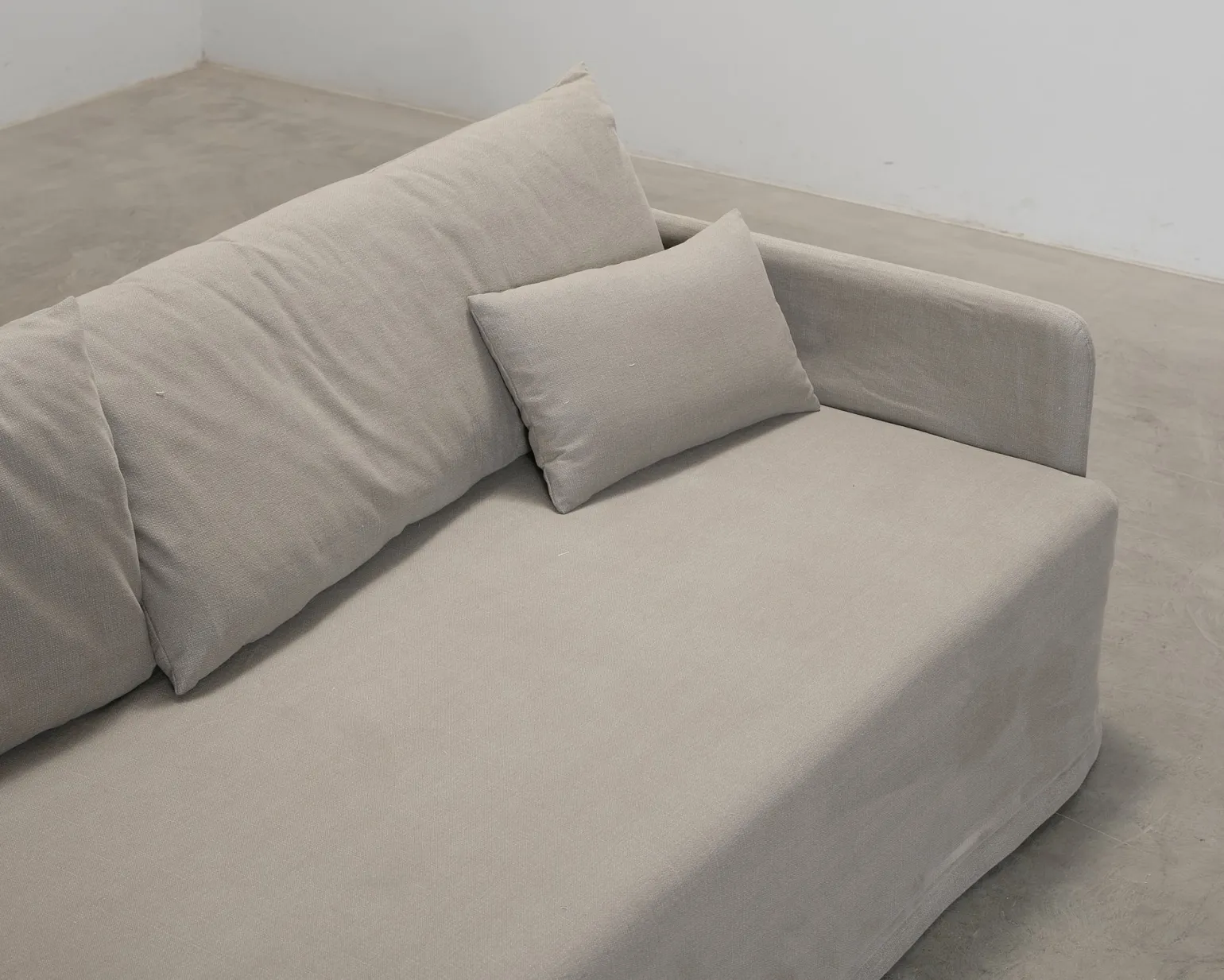 Audo Copenhagen Offset 3-sits soffa gråbeige