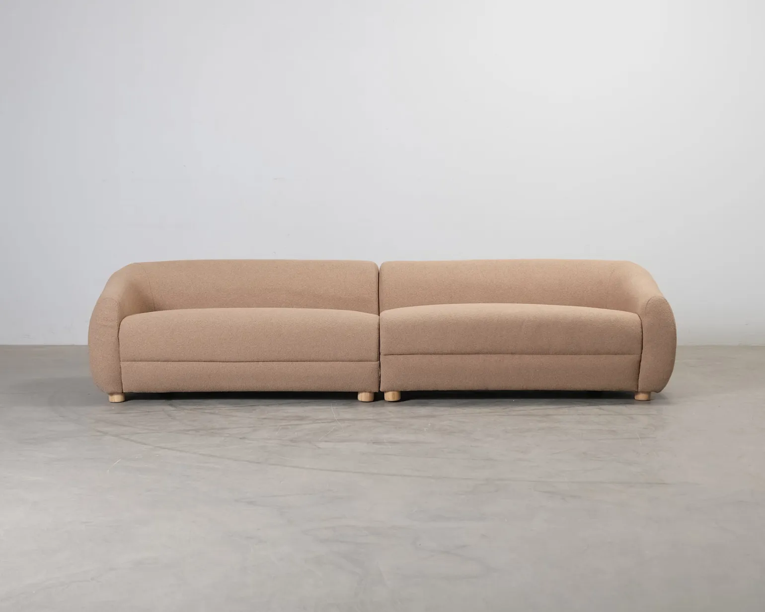 Axelfors 4-sits soffa brun