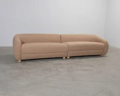 Axelfors 4-sits soffa brun