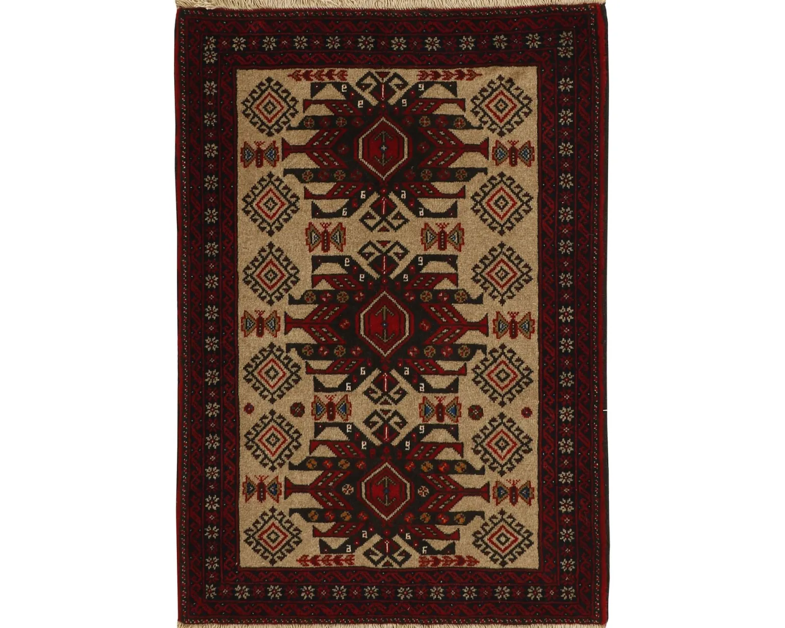 Balutch orientalisk matta 87 x 120 cm