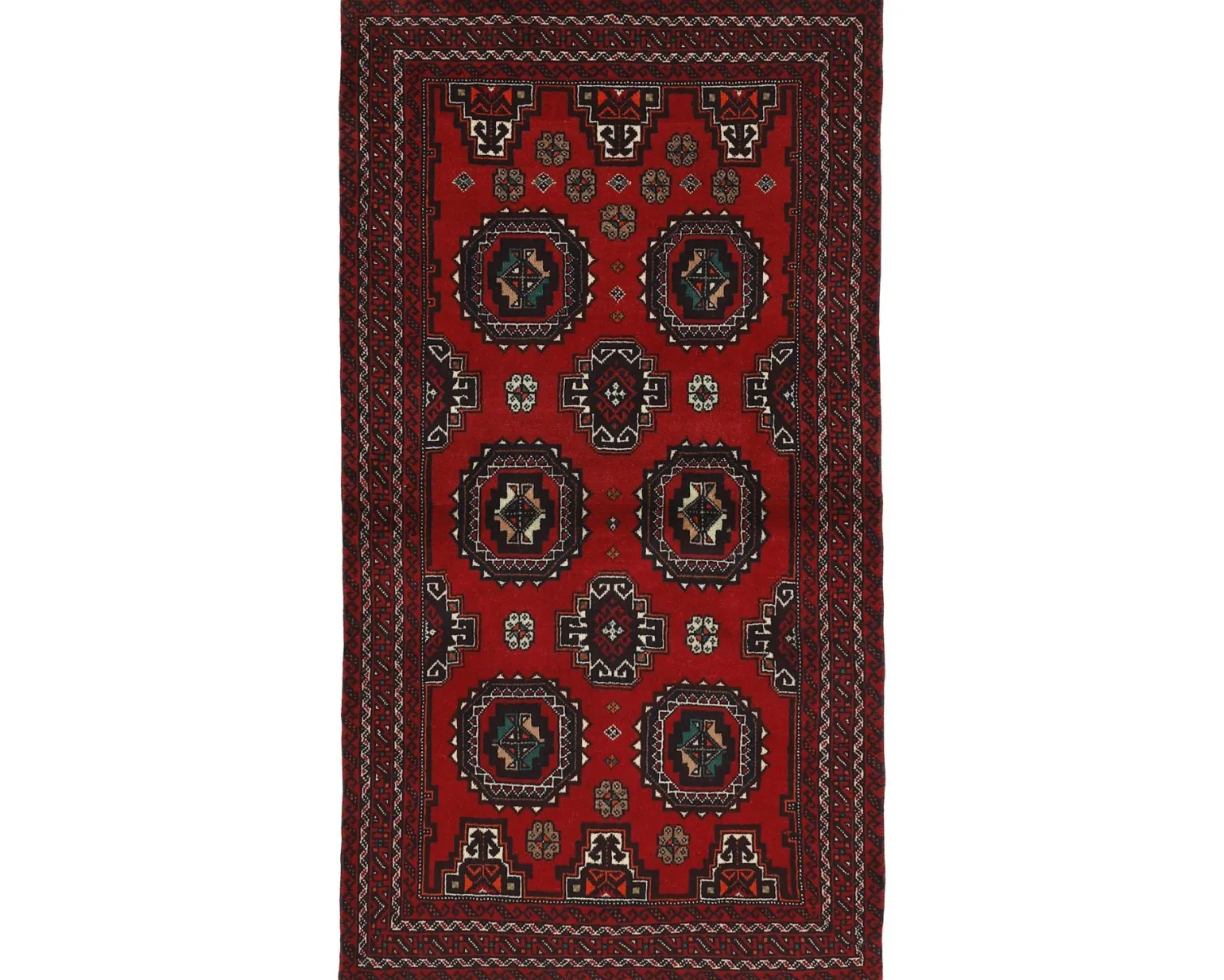 Balutch orientalisk matta 101 x 188 cm