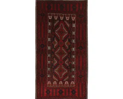 Balutch orientalisk matta 113 x 224 cm