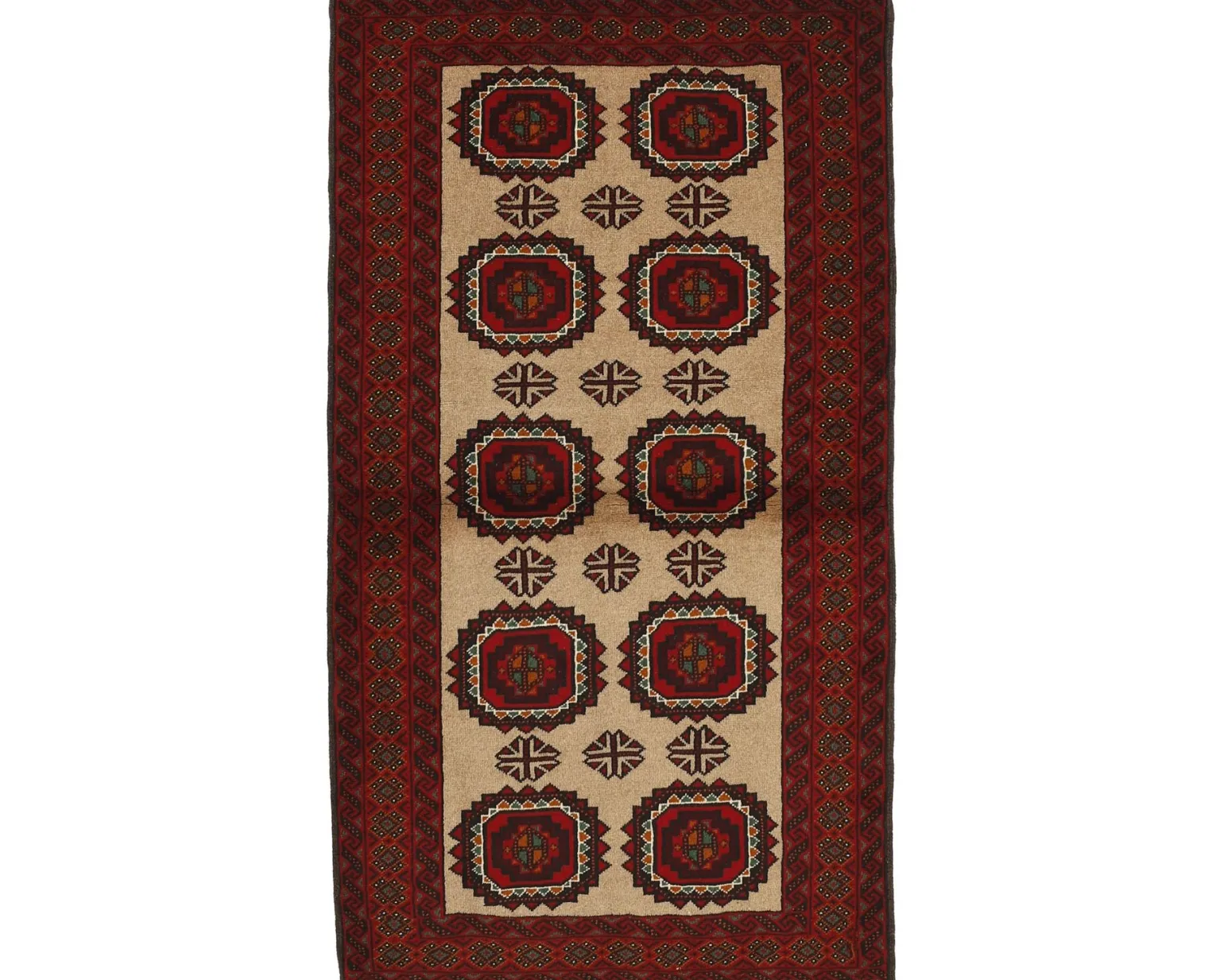 Balutch orientalisk matta 101 x 183 cm