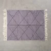 Beni Ourain matta purple 240 x 160 cm