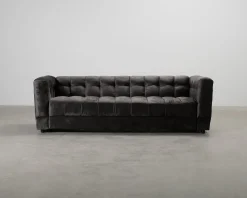 Billsta 4-sits soffa mörkgrå