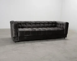 Billsta 4-sits soffa mörkgrå