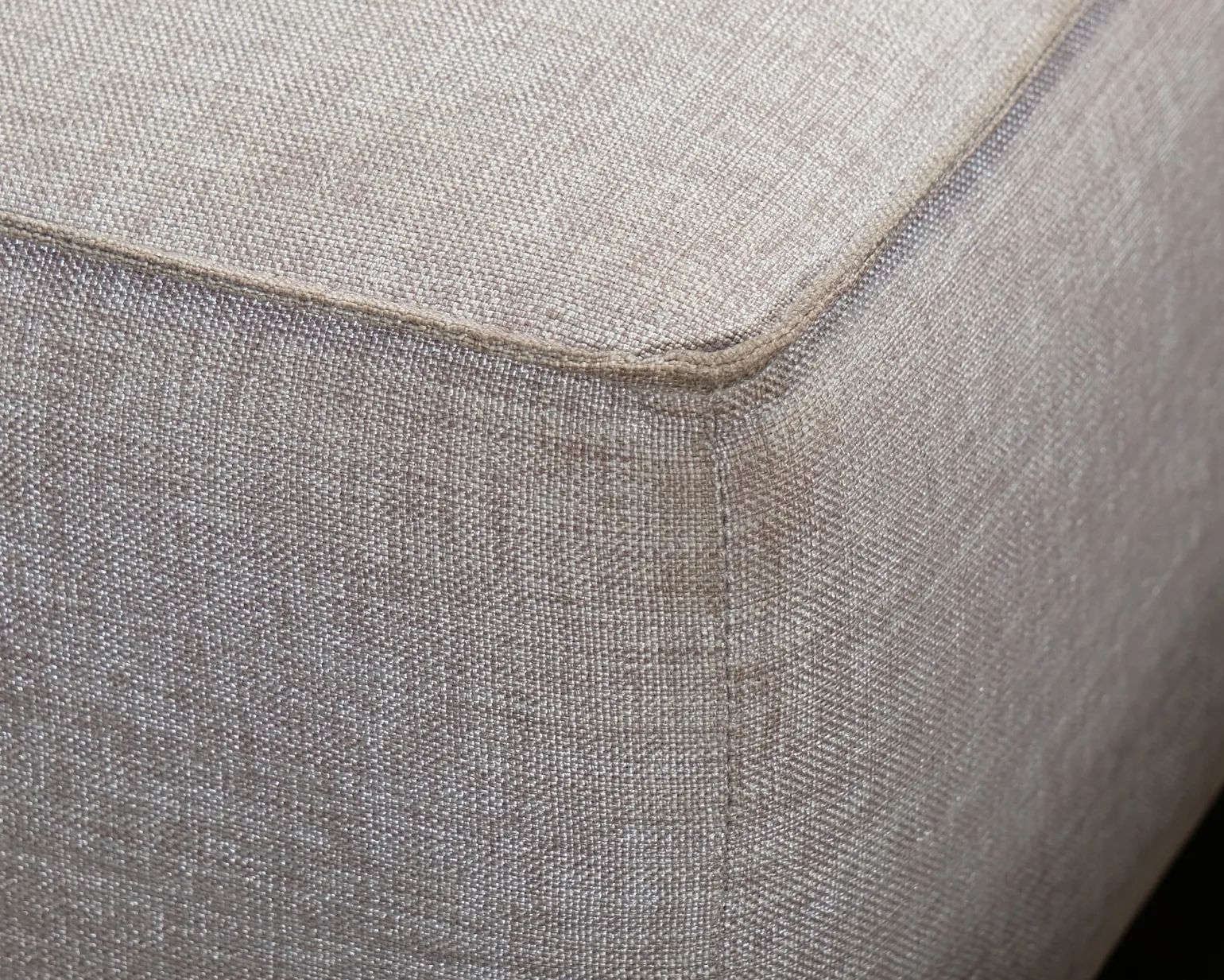 BoConcept Milos 5-sits hörnsoffa med fotpall ljusgrå
