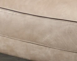Boknäs 2,5-sits lädersoffa beige