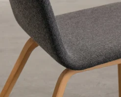 Bolia Palm fåtölj grå / ek