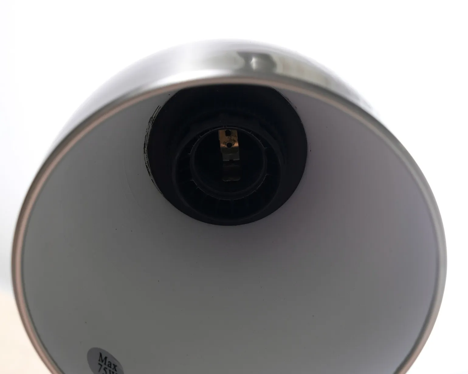 Bordslampa silver
