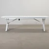 Brafab Hillmond trädgårdsbord 238 cm vit