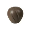 Broste Copenhagen Leda vas antique brown