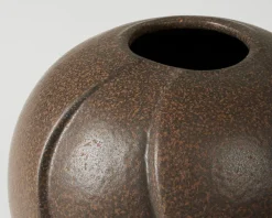 Broste Copenhagen Leda vas antique brown