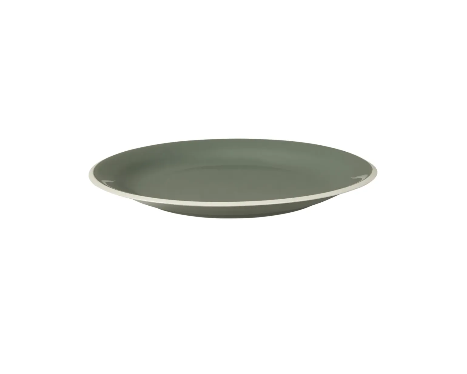 Broste Copenhagen Taverna tallrik ø 28 cm grön, set om 4
