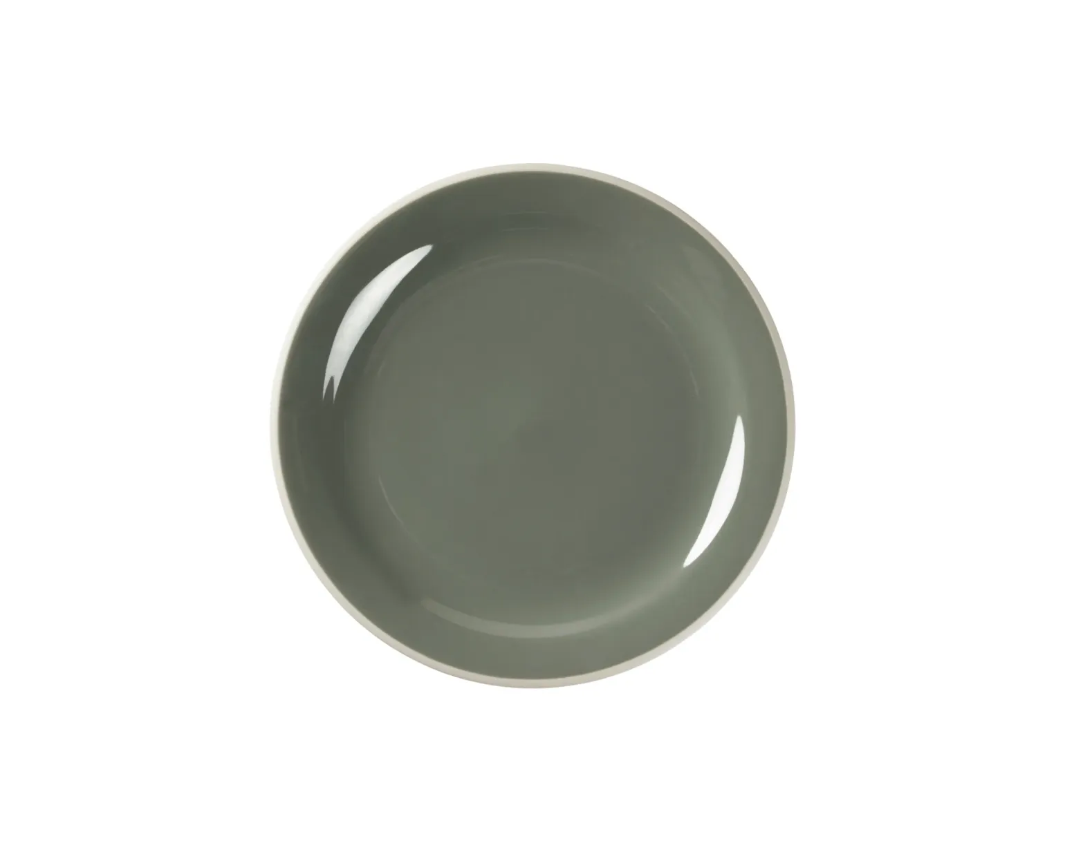 Broste Copenhagen Taverna tallrik ø 28 cm grön, set om 4