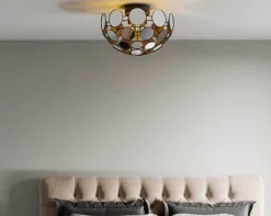 Bty Rydéns Vanita plafond ø 50 cm svart