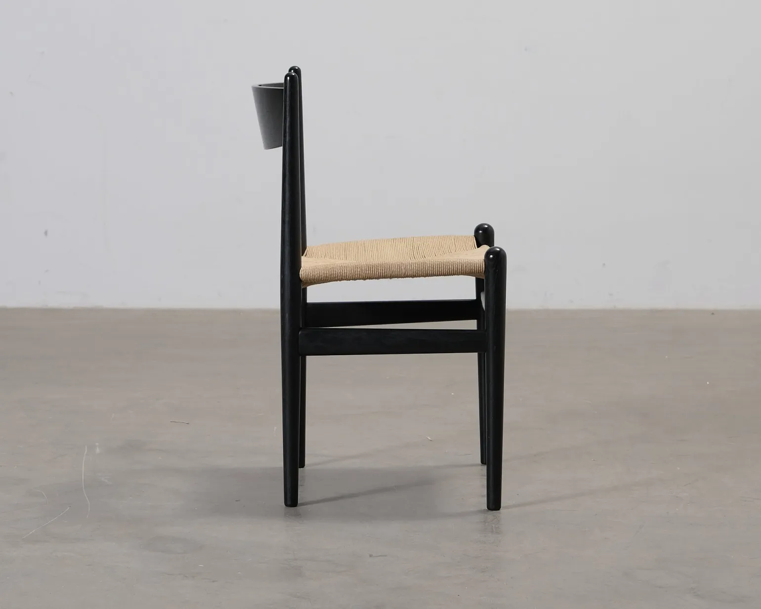 Carl Hansen & Søn CH36 stol svart