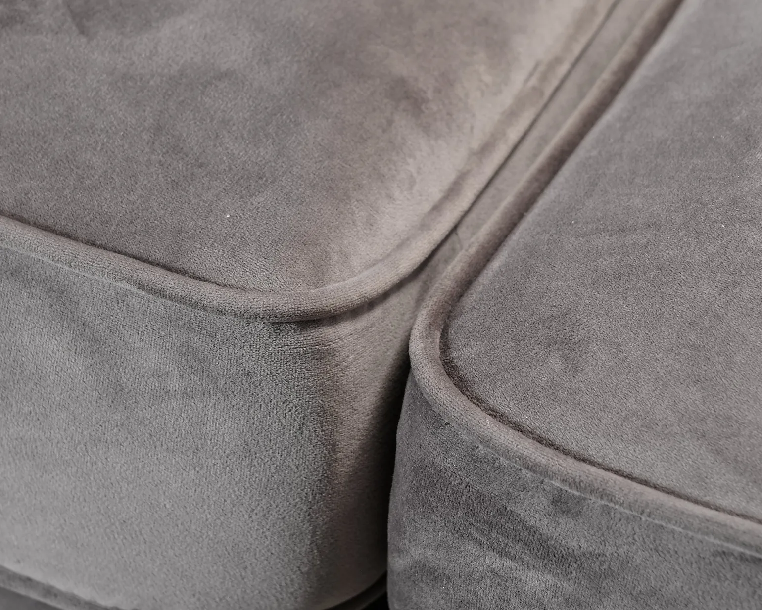 Chesterfield Lyx 3-sits soffa grå