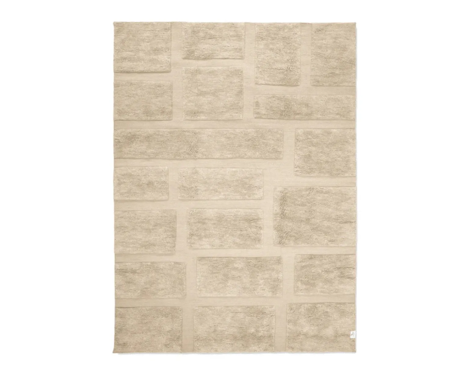 Classic Collection Bricks ullmatta 200 x 300 cm beige