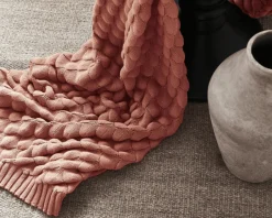 Classic Collection Gems filt 130 x 170 cm korallröd