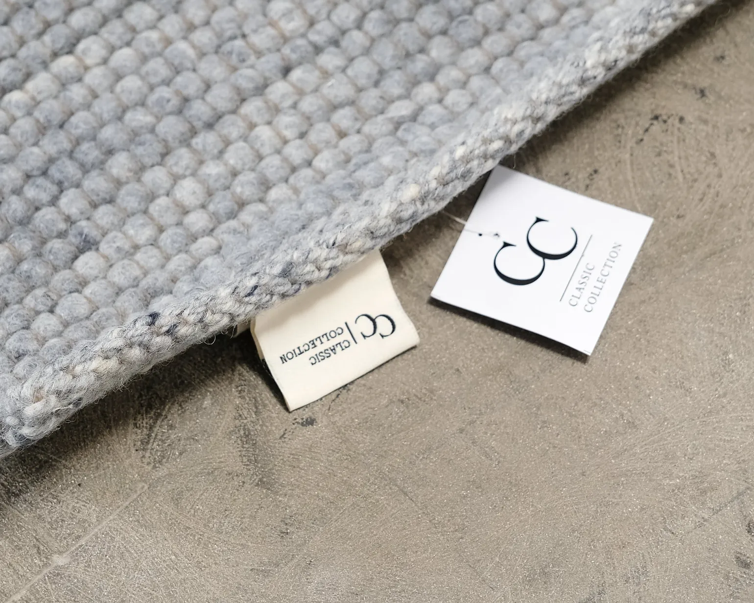 Classic Collection Merino entrématta 60 × 90 cm blå