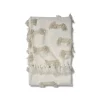 Classic Collection Pläd Rope filt 130 x 170 cm vit