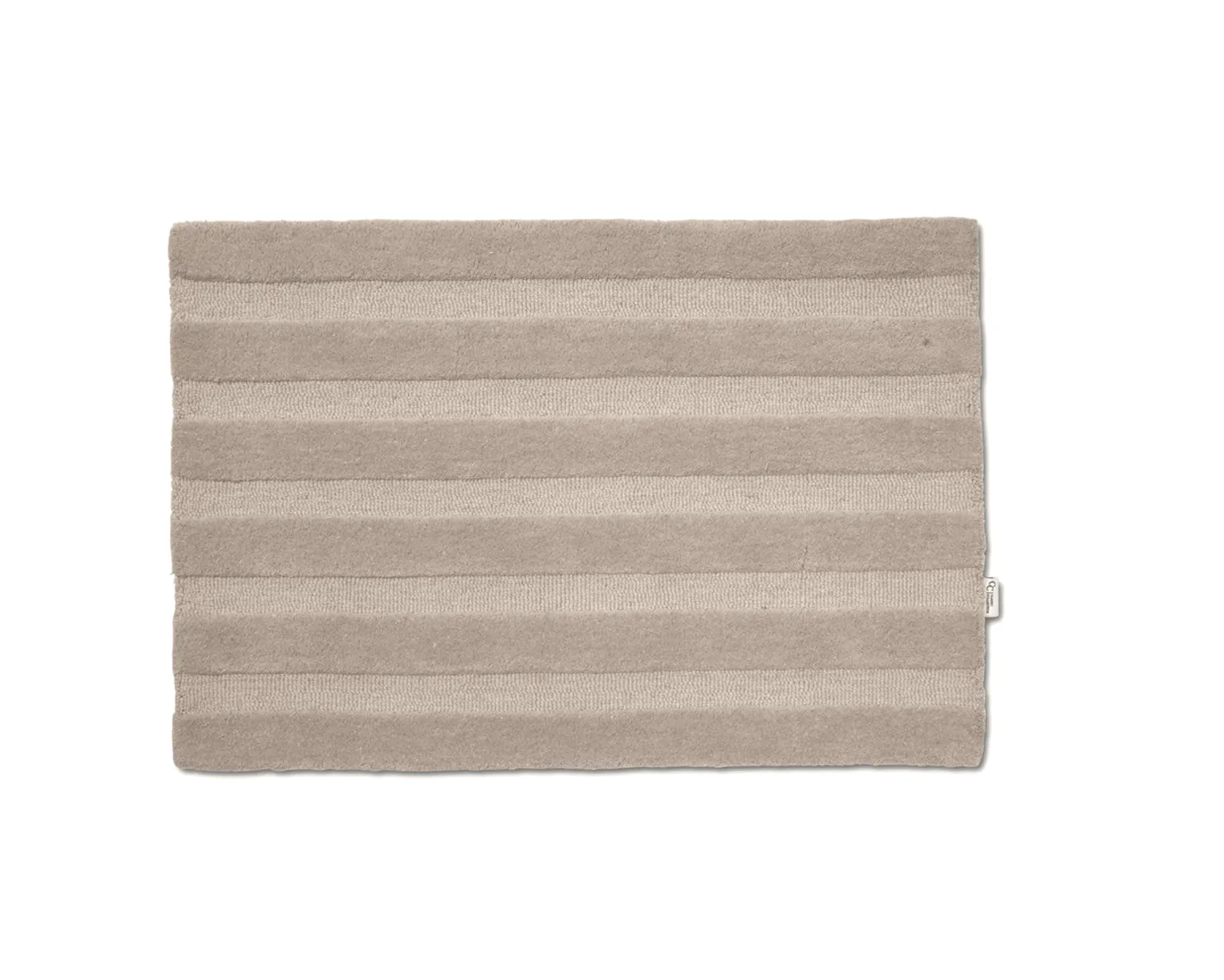 Classic Collection Stripe dörrmatta 60 x 90 cm beige