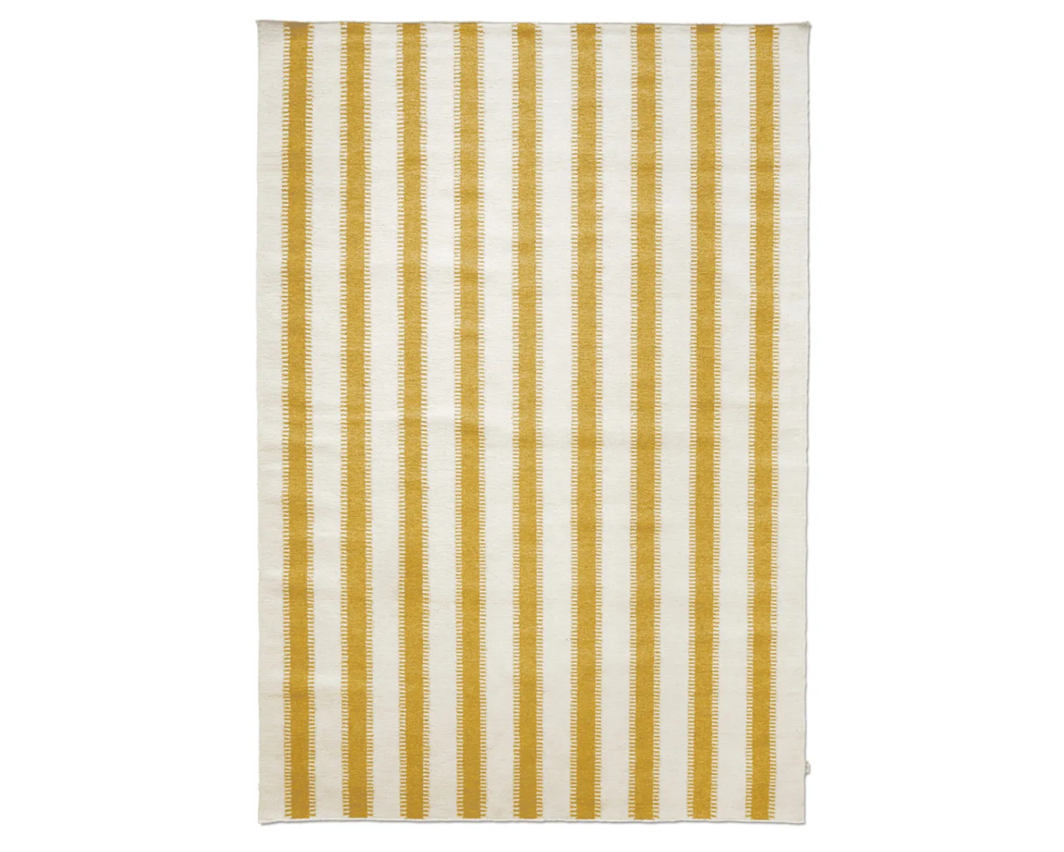 Classic Collection Stripes matta 170 x 230 cm gul