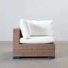 Comfort Garden Bahamas utomhus hörnmodul brun / vit