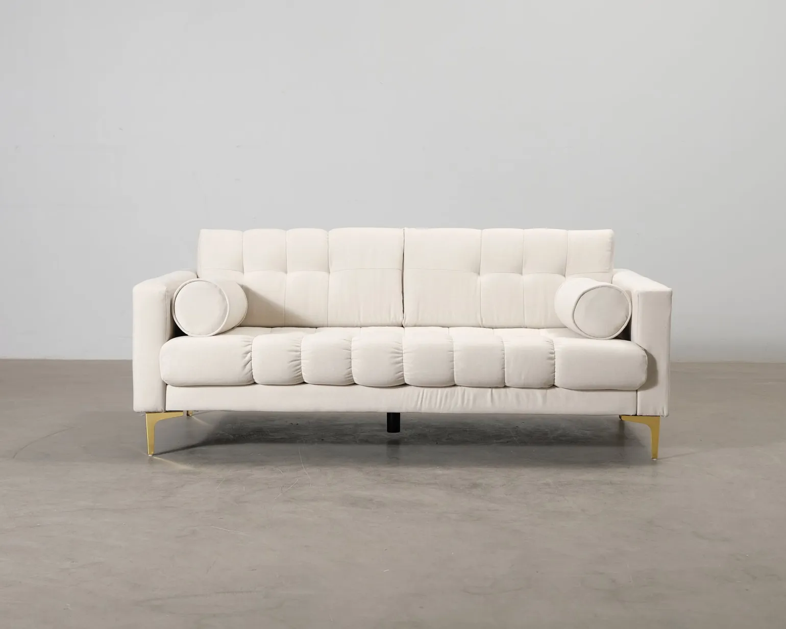 Cosmopolitan Design Bali 2-sits soffa ljusbeige